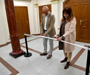 Kiedyś liczono tu pieniądze, teraz wkracza sztuka. Pałac w centrum Szczecina odzyskuje dawny blask