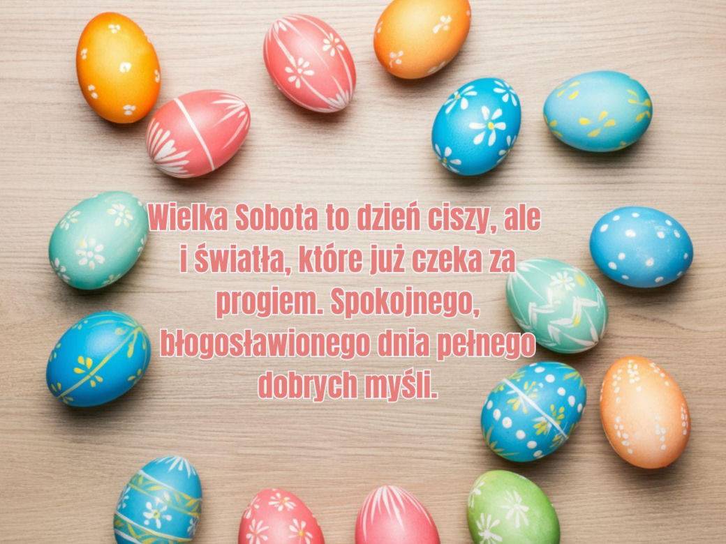 Kartki na Wielką Sobotę