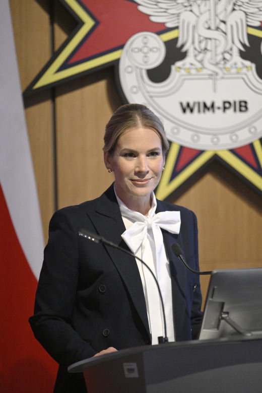Marta Nawrocka nazwała pielęgniarki aniołami