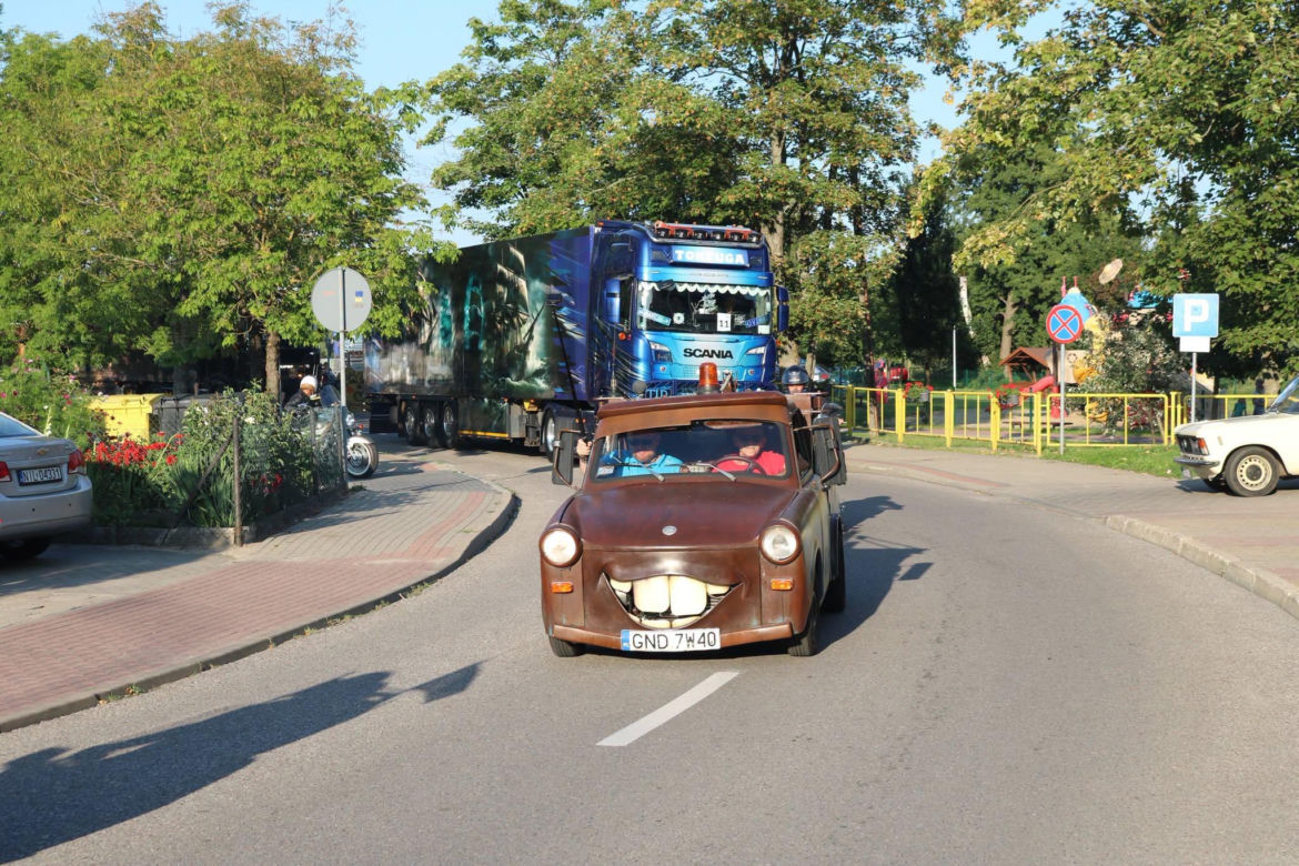 Zlot ciężarówek w Suszu