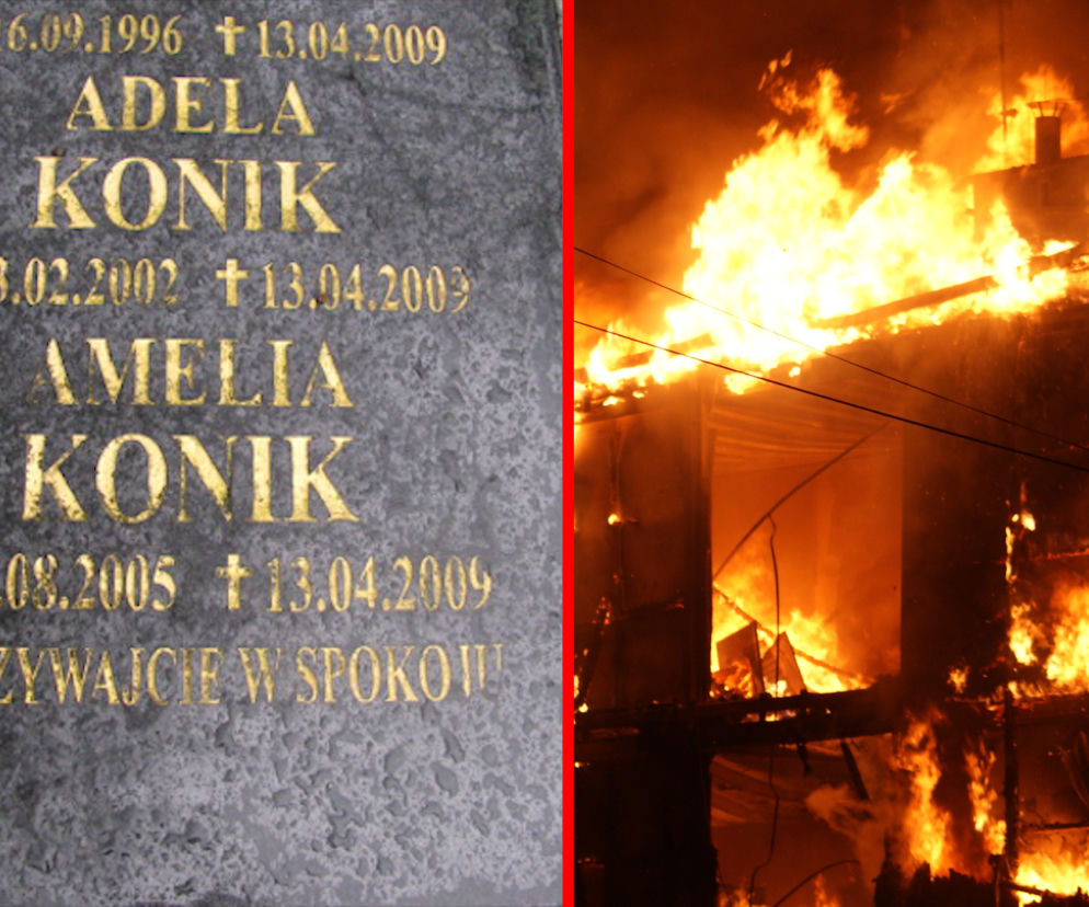 Grób rodziny Konik i pożar hotelu socjalnego w Kamieniu Pomorskim