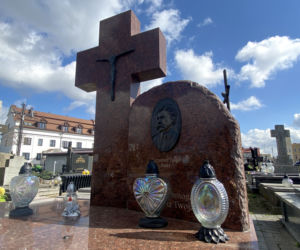 Grób Krzysztofa Putry, który zginął w katastrofie smoleńskiej