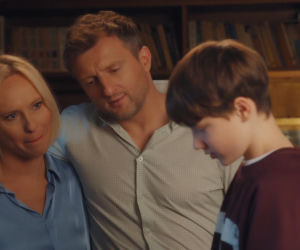 M jak miłość odc. 1920. Dorota (Iwona Rejzner), Bartek (Arkadiusz Smoleński), Franek (Jarosław Śmigielski)