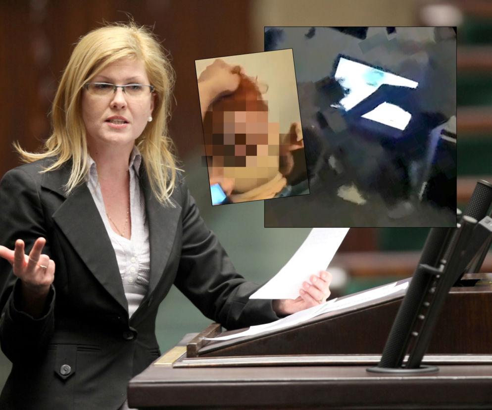 Iwona Arent. Syn posłanki nagrał pobicie byłej dziewczyny