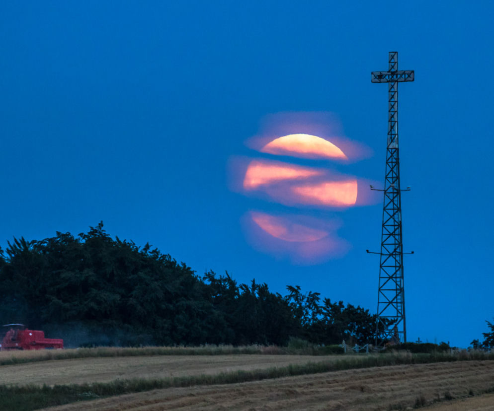 Pełnia Księżyca na Podkarpaciu: Coś pięknego! 