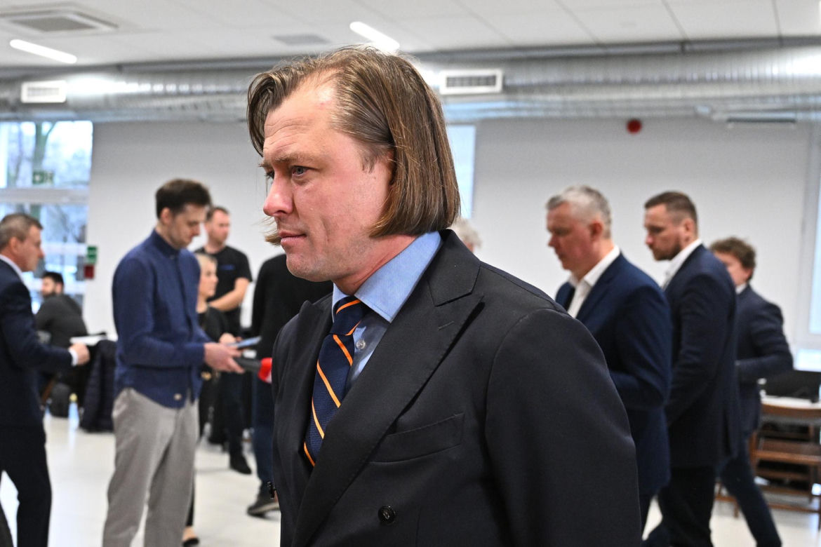 Wojewoda mazowiecki Mariusz Frankowski na konwencji KO w Warszawie 
