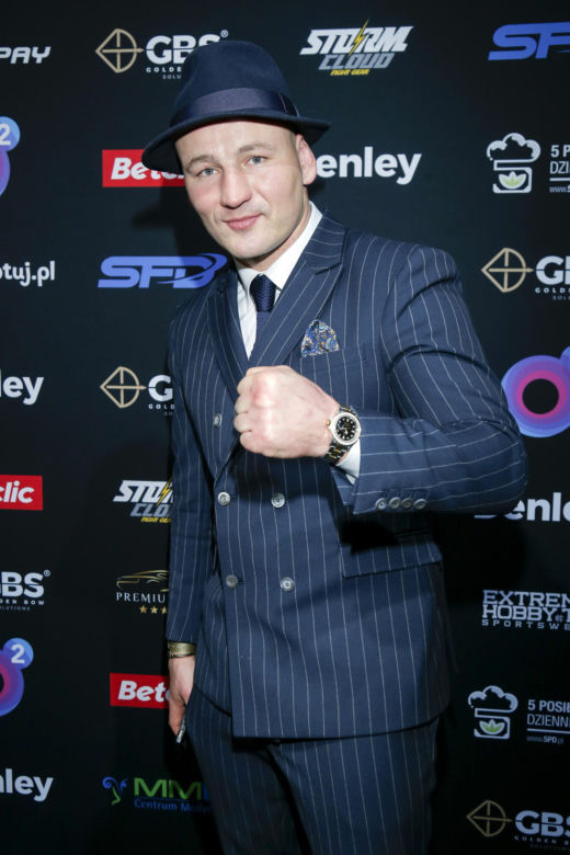 Artur Szpilka z ukochaną Kamilą Wybrańczyk