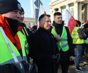 Protest rolników w Warszawie (9.01.2026)