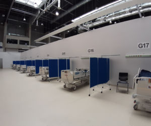 Szpital tymczasowy w CWK gotowy 2