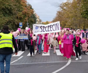 Marsz Różowej Wstążki w Szczecinie