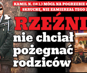 Rzeźnik nie chciał pożegnać rodziców [GALERIA]