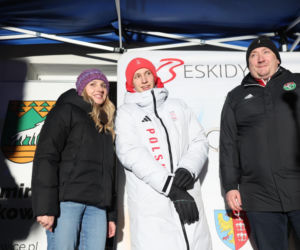 Kacper Tomasiak powitany po IO w rodzinnych stronach