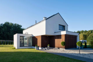 Droga do architektonicznej formy tego domu nie była prosta