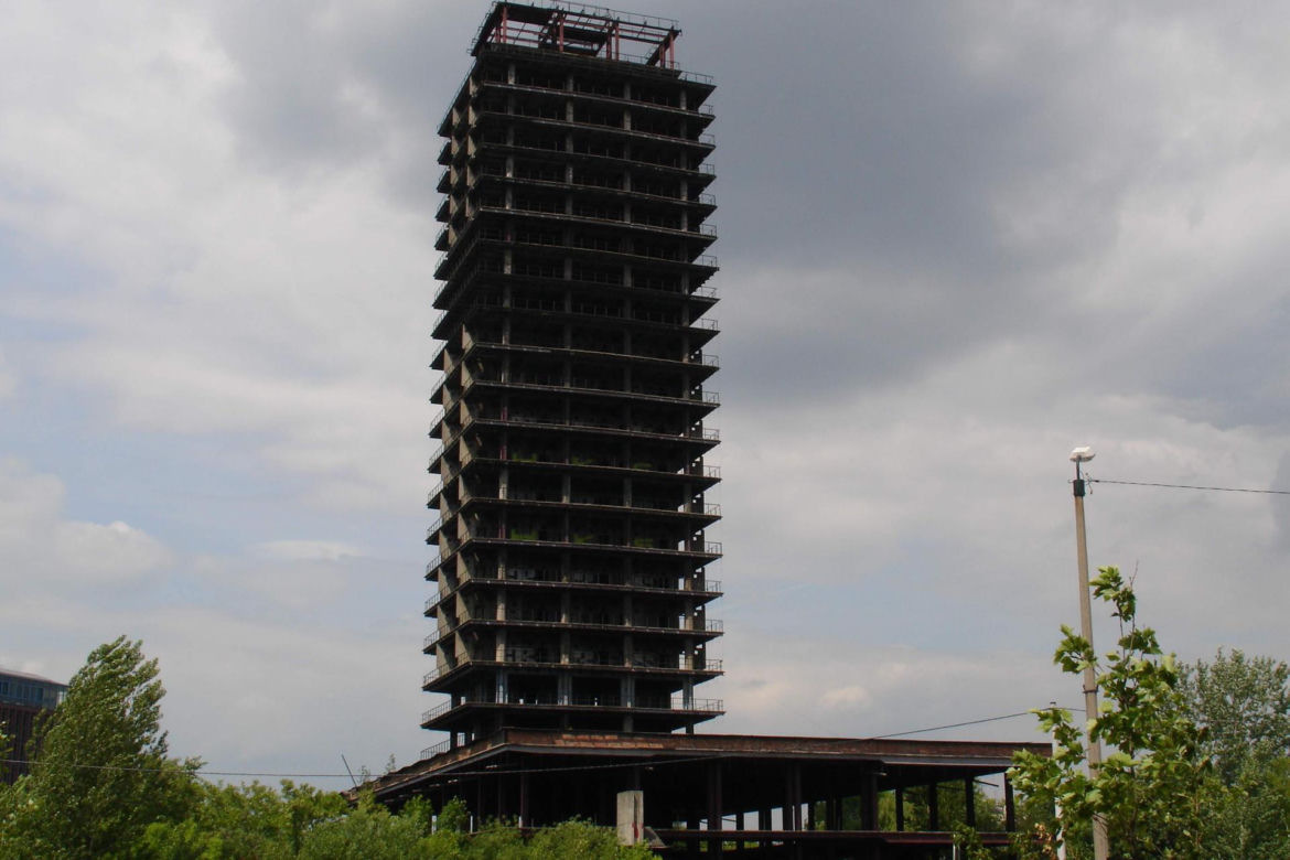 Szkieletor Kraków (Unity Tower)