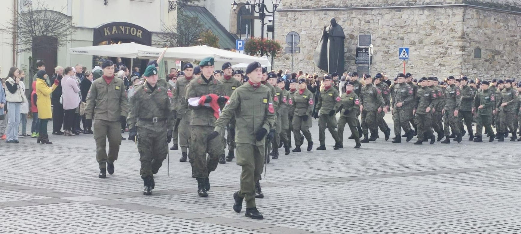 Święto Niepodległości w Żywcu: Obchody 104. rocznicy odzyskania przez Polskę niepodległości