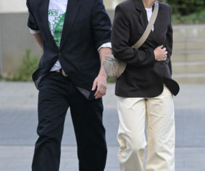 Katarzyna Wajda czekając na rozwód, całowała się w sądzie