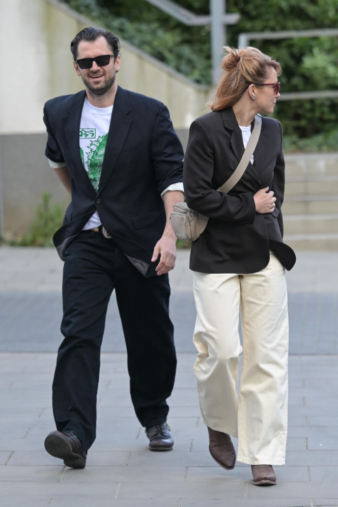 Katarzyna Wajda czekając na rozwód, całowała się w sądzie