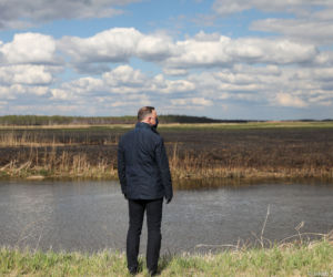 Prezydent nagrodził strażaków, którzy gasili Biebrzański Park Narodowy