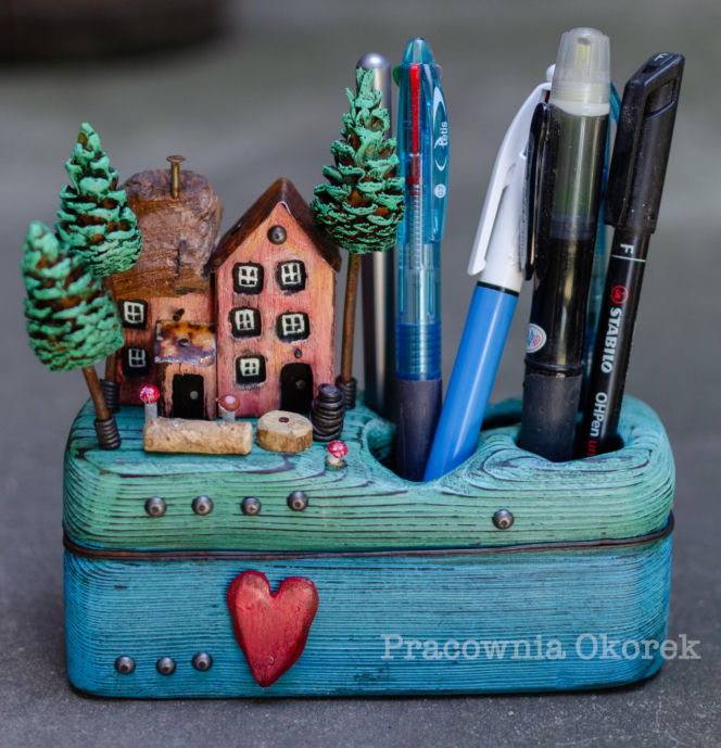 Okorek - drewniane dekoracje