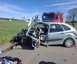 Wypadek w powiecie kościańskim