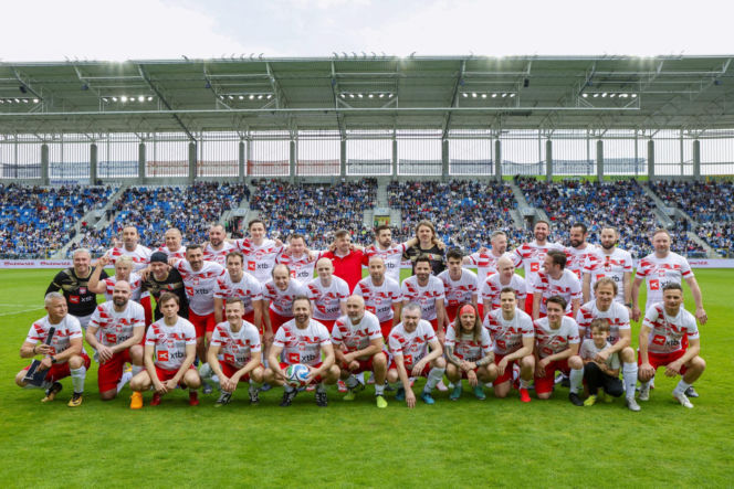 Gwiazdy na meczu TVP - Artyści