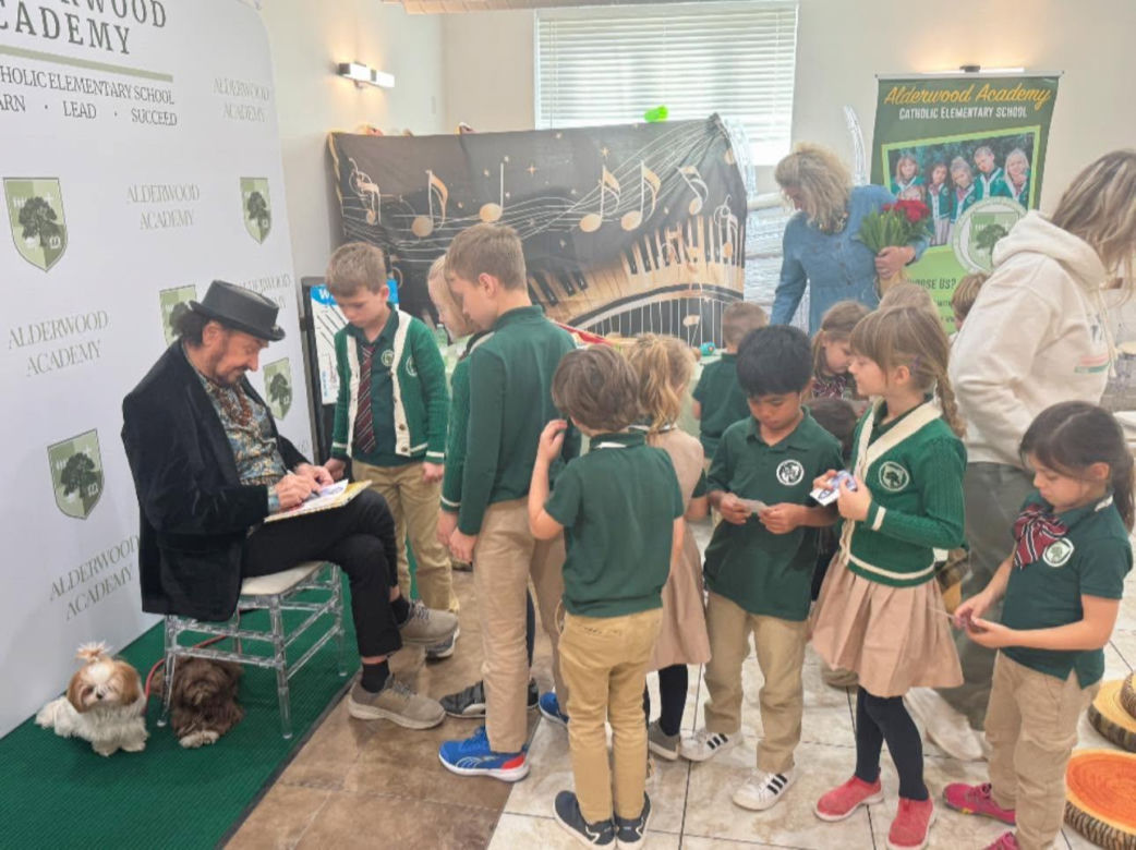 Stan Borys spotkał się z uczniami Alderwood Academy w Toronto