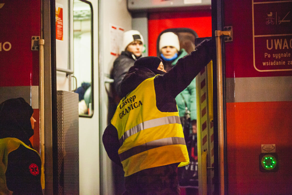 Harcerze z Siedlec aktywnie włączają się w pomoc uchodźcom w ramach kontyngentu humanitarnego ZHP "Zastęp Granica"