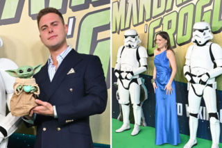 Zastęp gwiazd i przeuroczy Grogu na polskiej premierze filmu Gwiezdne wojny: Mandalorian i Grogu