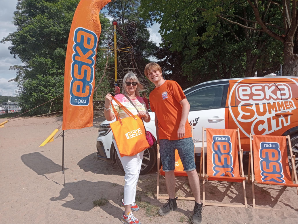 Eska Summer City Olsztyn. Pomarańczowa ekipa na Plaży Miejskiej