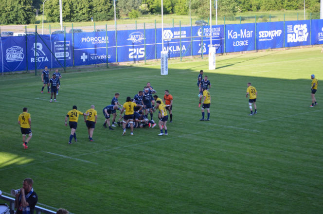 Siedlczanie wygrali półfinałowy mecz Ekstraligi Rugby! MKS Awenta Pogoń Siedlce pokonał Life Style Catering RC Arka Gdynia