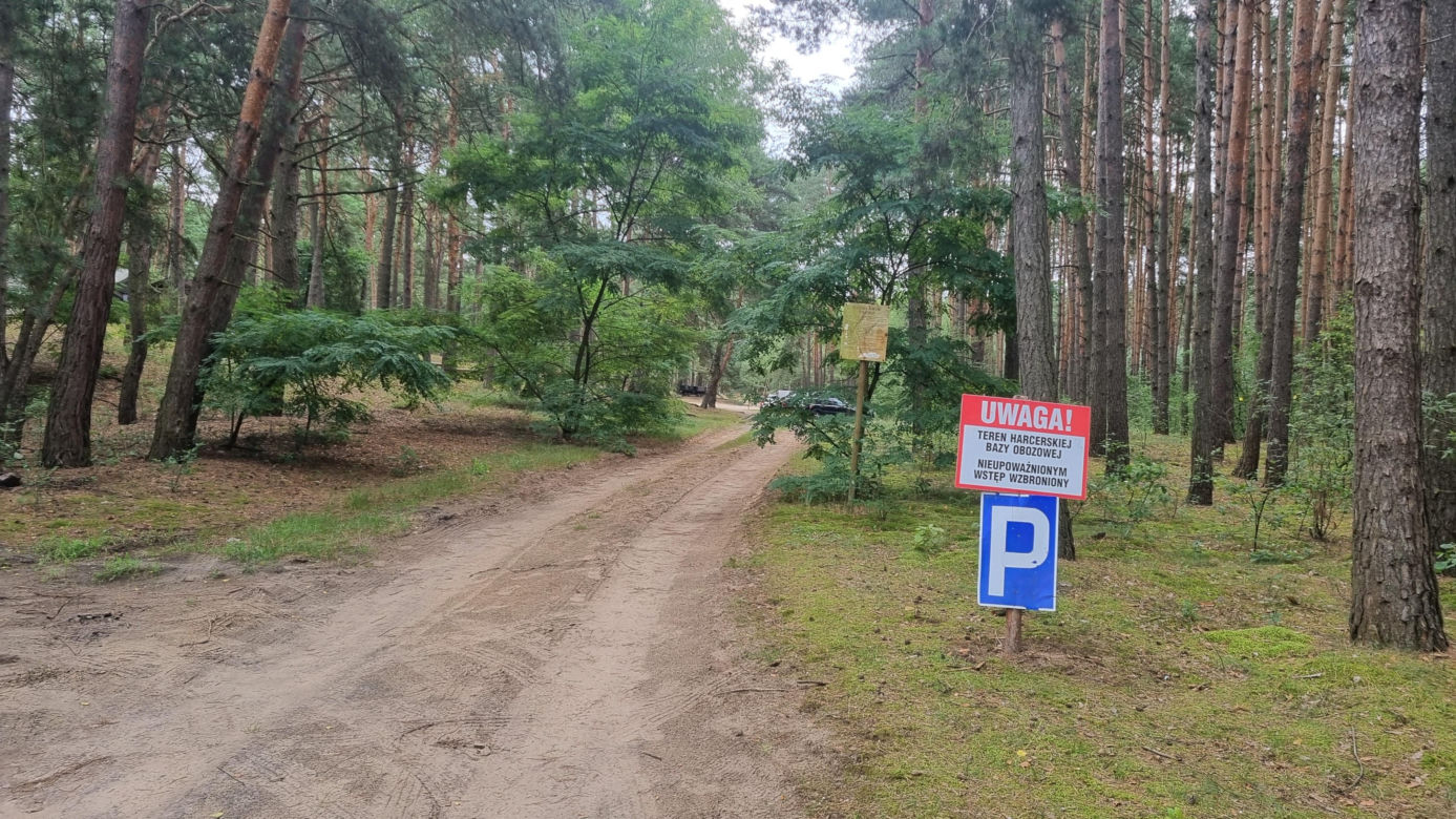 Wieś Wilcze leży na granicy dwóch województw