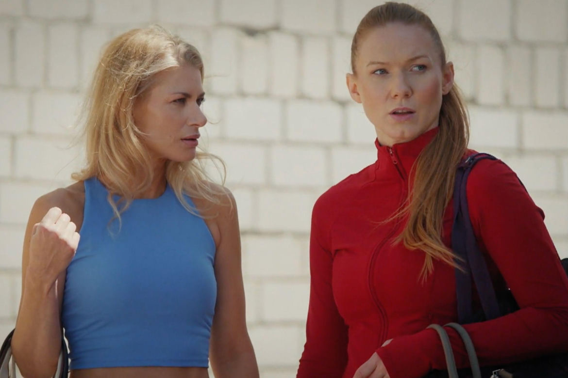M jak miłość, odcinek 1948: Domańska (Katarzyna Dąbrowska), Klara (Aleksandra Kisio)