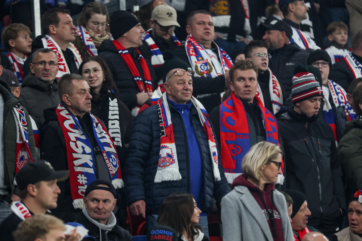 Górnik Zabrze - Legia Warszawa: Zdjęcia kibiców i zawodników z hitu 13. kolejki PKO BP Ekstraklasy