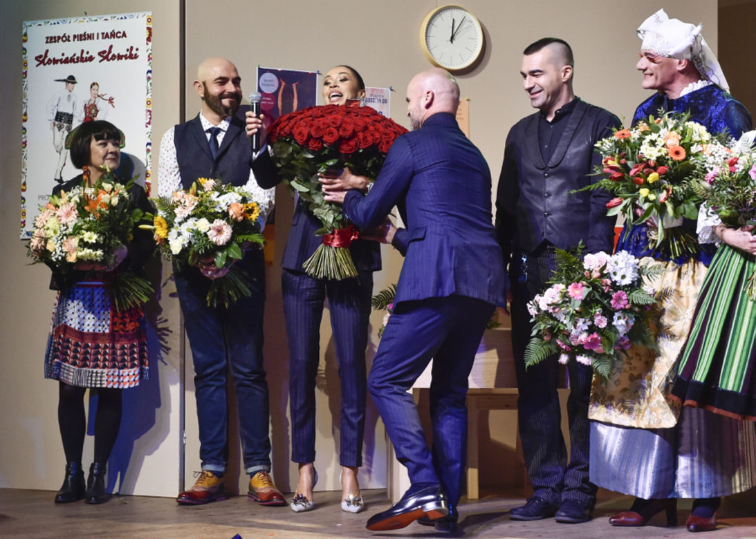 Rafał Brzoska i Omena Mensah