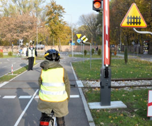 Stacjonarne Miasteczko Ruchu Drogowego w Warszawie