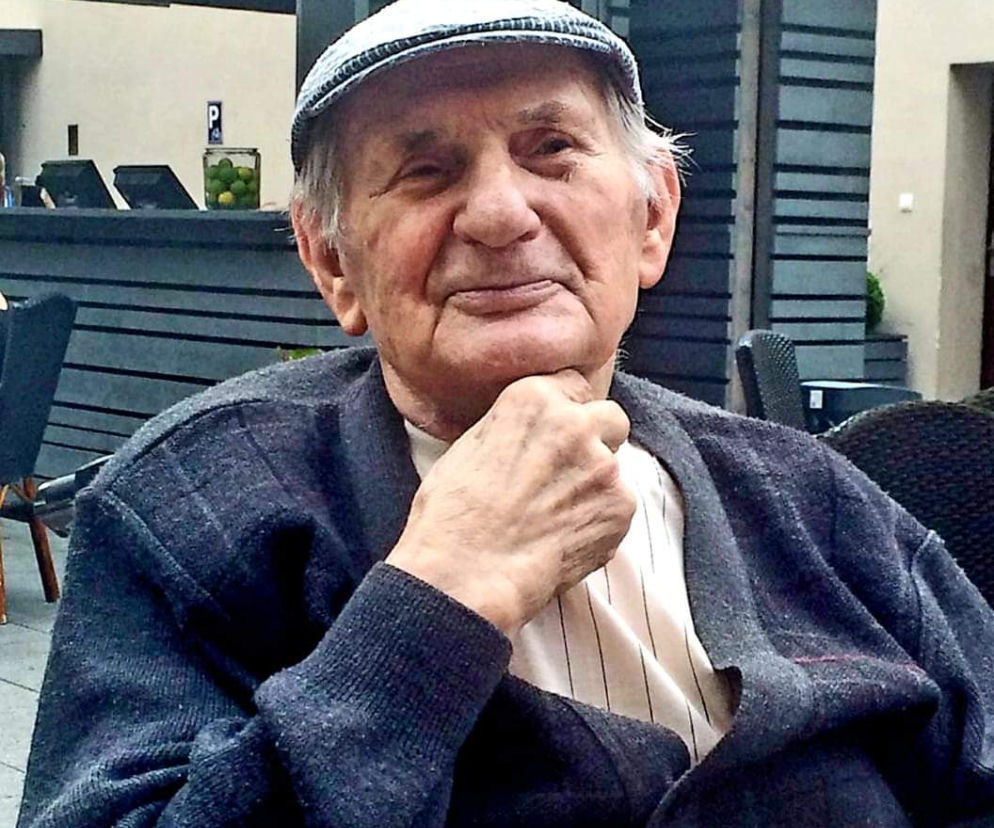 98-letni Pan Józef Jakubaszek. Archiwum prywatne/FB