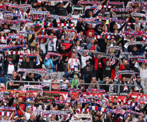 Górnik Zabrze - Lech Poznań: Zdjęcia kibiców i zawodników z meczu 8. kolejki PKO BP Ekstraklasy