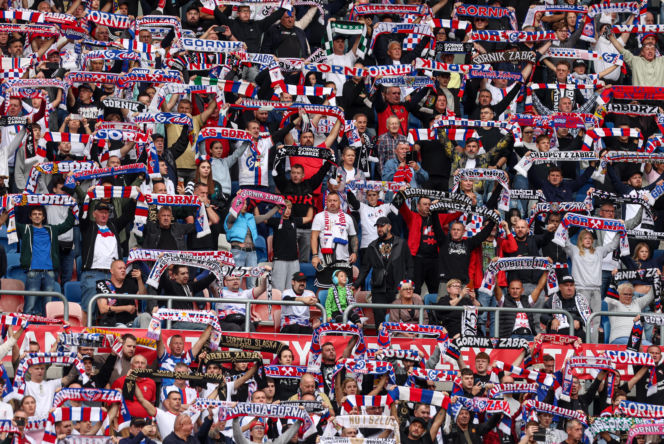 Górnik Zabrze - Lech Poznań: Zdjęcia kibiców i zawodników z meczu 8. kolejki PKO BP Ekstraklasy