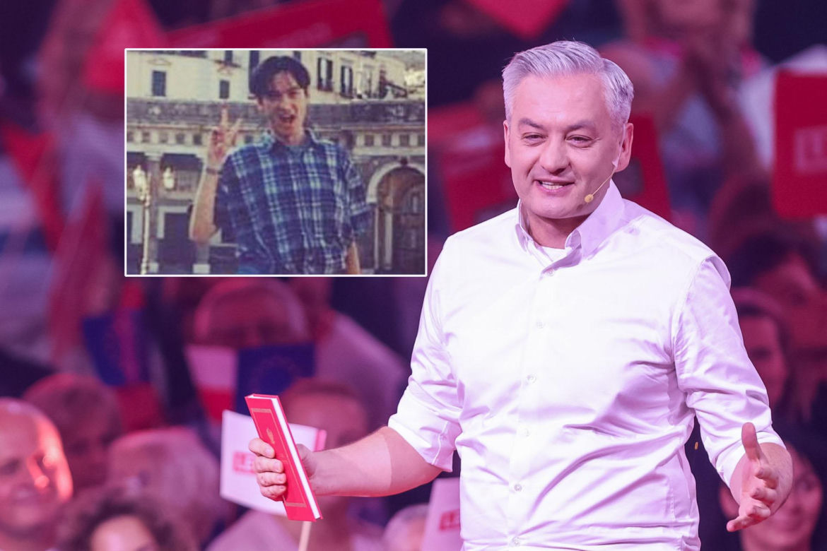 Robert Biedroń jest siwiutki jak gołąbek! 