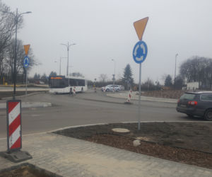 Dobiega końca budowa ronda w Rudzie Śląskiej. Inwestycja powstaje w ciągu ulicy Wolności