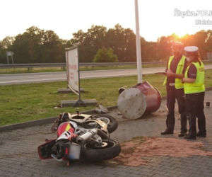 Śląskie: Szaleńczy pościg za motocyklistą! Pędził tak, że omal nie zginął 