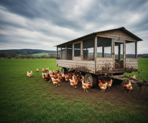 Mobilny kurnik: Ochrona stada