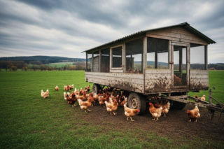 Ptasia grypa i zła pogoda zagrażają kurom? To mobilne rozwiązanie może pomóc chronić stado