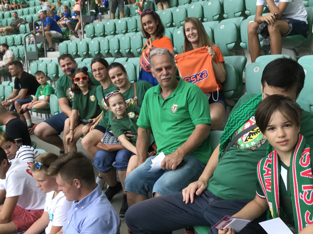ESC na meczu Śląska Wrocław