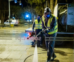Koronawirus w Trójmieście. Tak zabijają zarazę na ulicach [ZDJĘCIA]