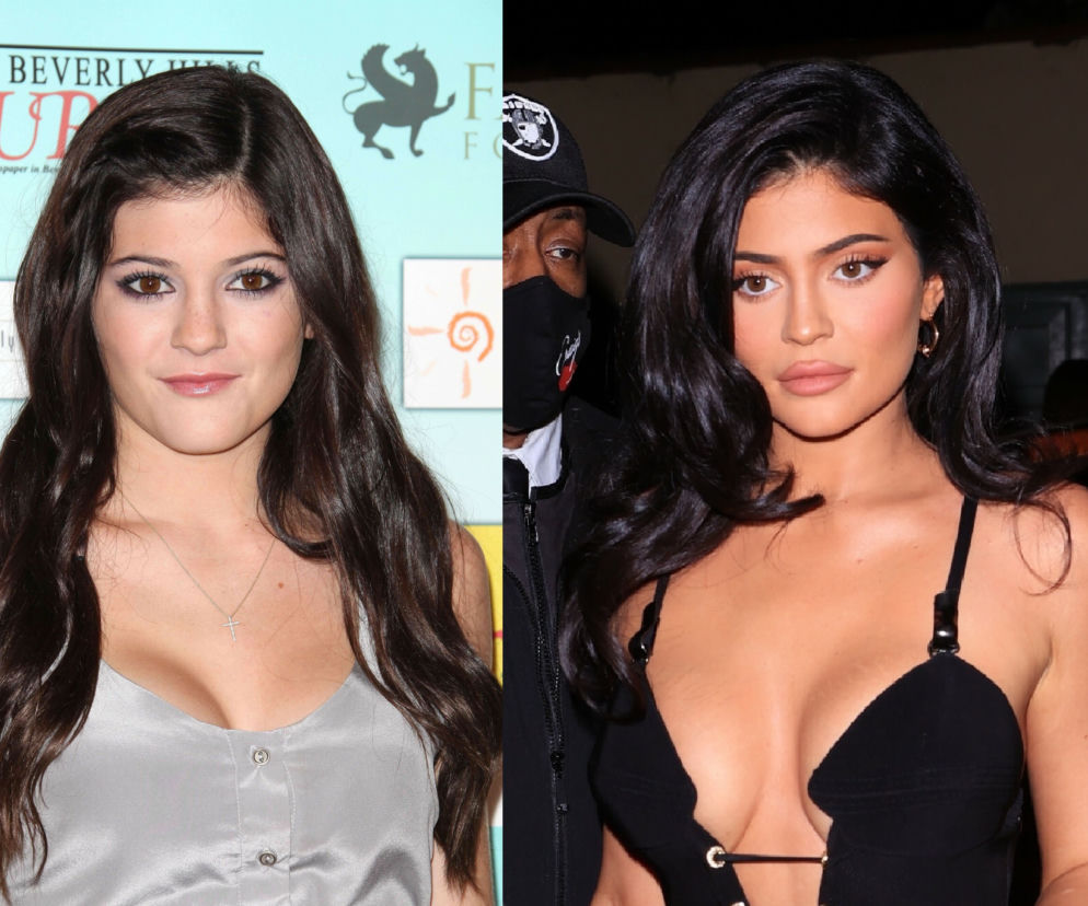 Kylie Jenner kiedyś i dziś