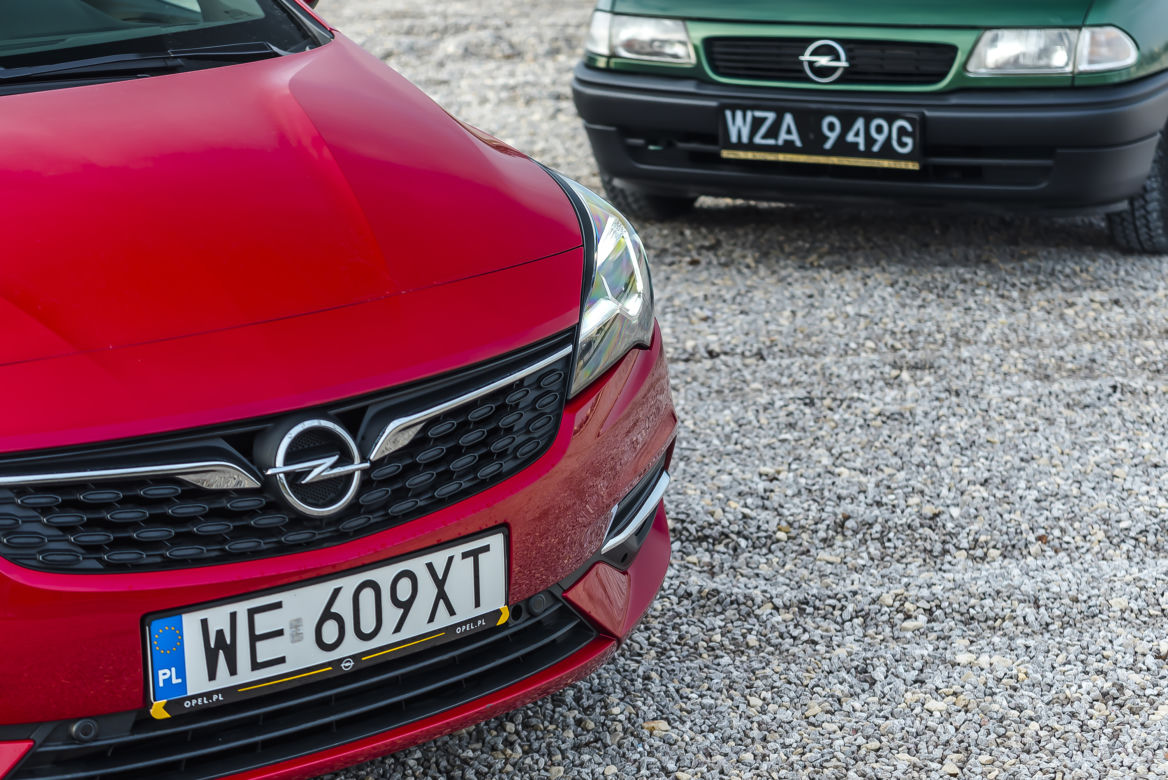 Opel Astra K 1.2 Turbo 130 KM Elegance & Opel Astra Classic F 1.4 8V 60 KM GL Base