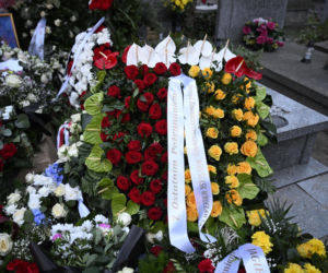 Tak wygląda grób Jacka Magiery po pogrzebie