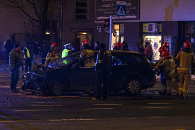 Wypadek na Pradze-Południe (19.01.2026)
