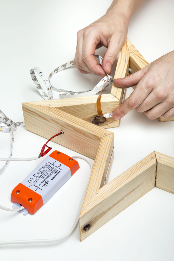 Drewniana gawiazda DIY krok po kroku